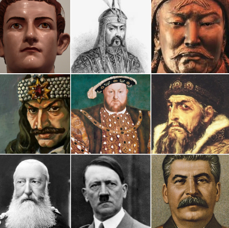 FOTO/ Personazhet më të pamëshirshëm të historisë