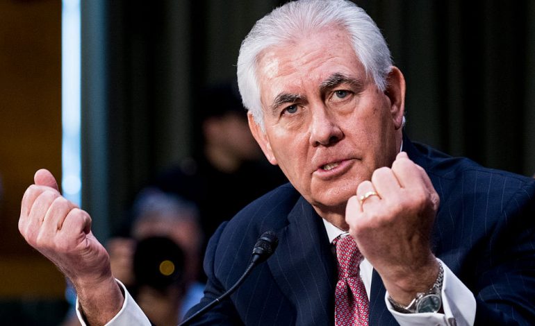 REX TILLERSON/ Politika e jashtme e Shteteve të Bashkuara