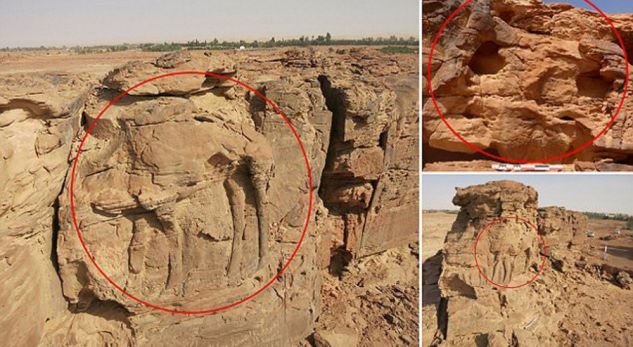 Zbulohen statujat gjigante mbi 2000 vjeçare në Arabi