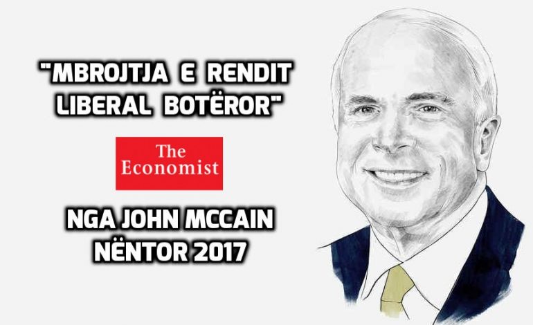 JOHN MCCAIN/ Mbrojtja e rendit liberal botëror