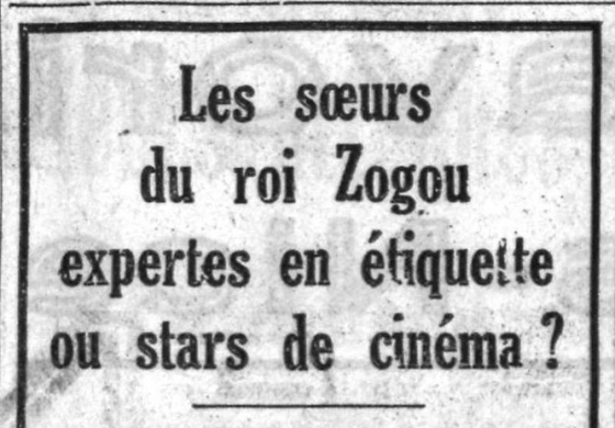 AURENC BEBJA/ Kur "Hollywood"-i kërkonte motrat e Zogut për aktrim