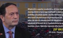 ZEF BROCI/ Protestoni, por mos lejoni t’ju mashtrojnë politikisht